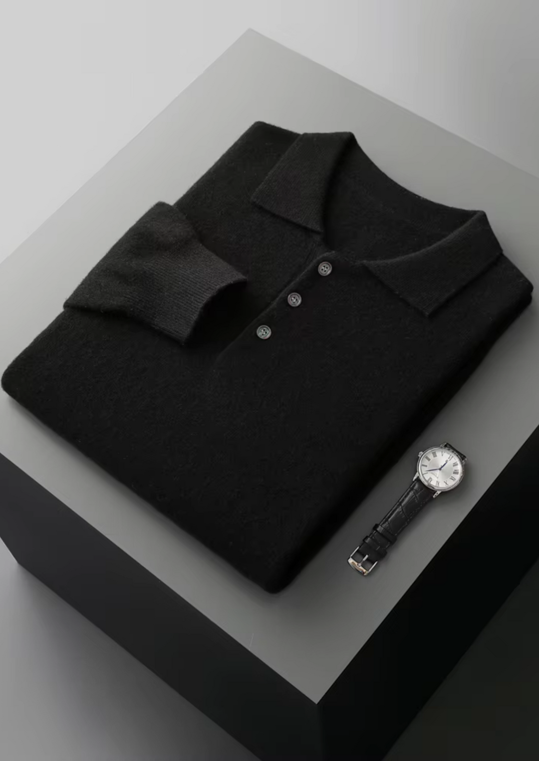 CIÉLO Merino-Polopullover