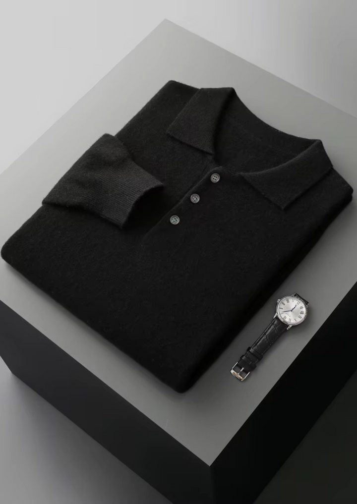 CIÉLO Merino-Polopullover