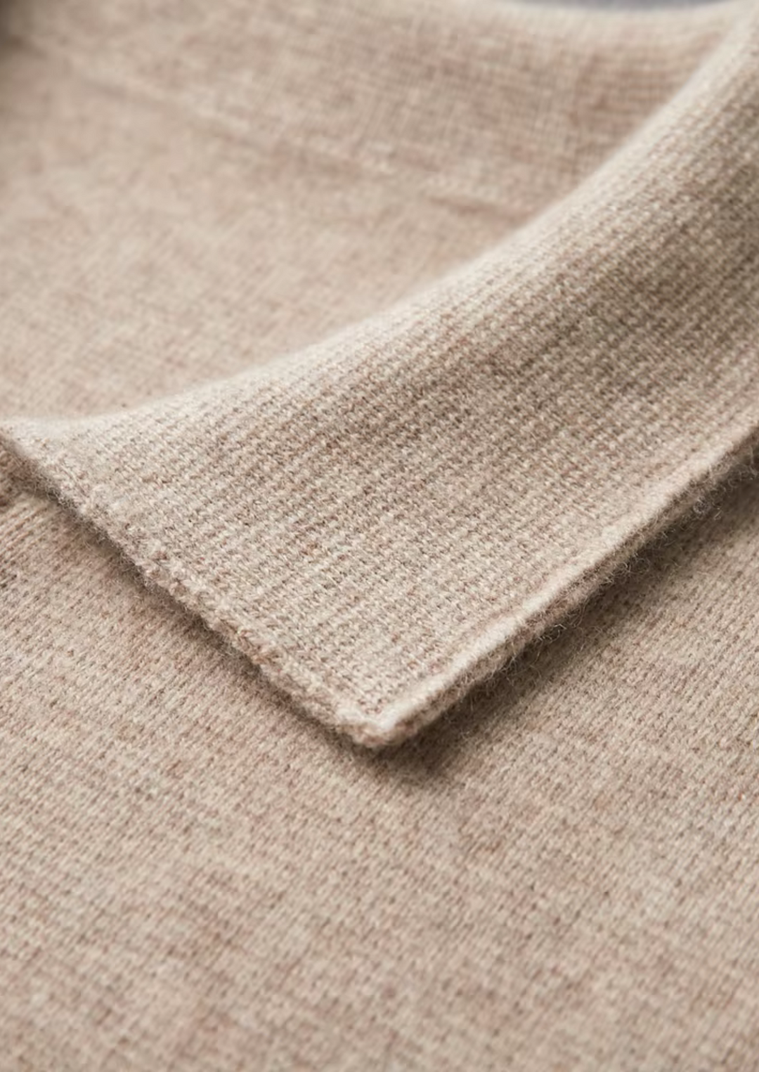 CIÉLO Merino-Polo-Strickjacke