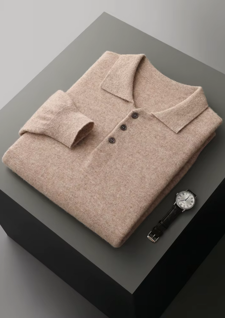CIÉLO Merino-Polopullover