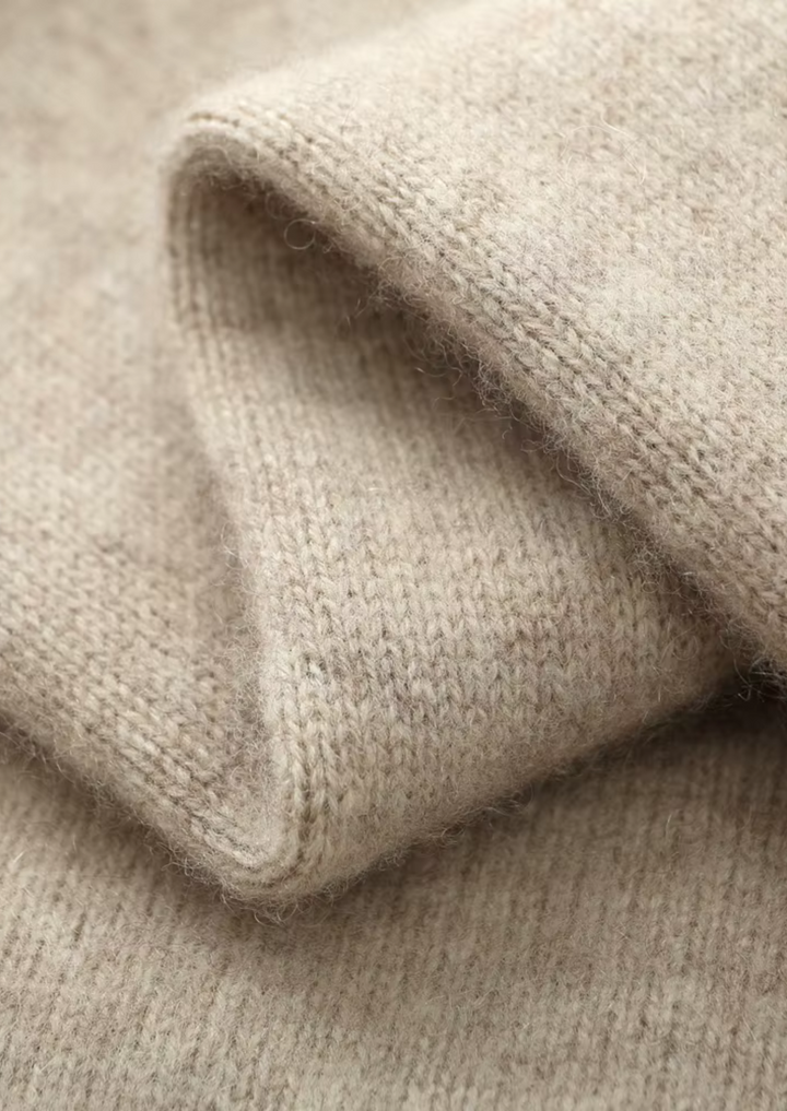 CIÉLO Merino-Strickjacke mit Reißverschluss