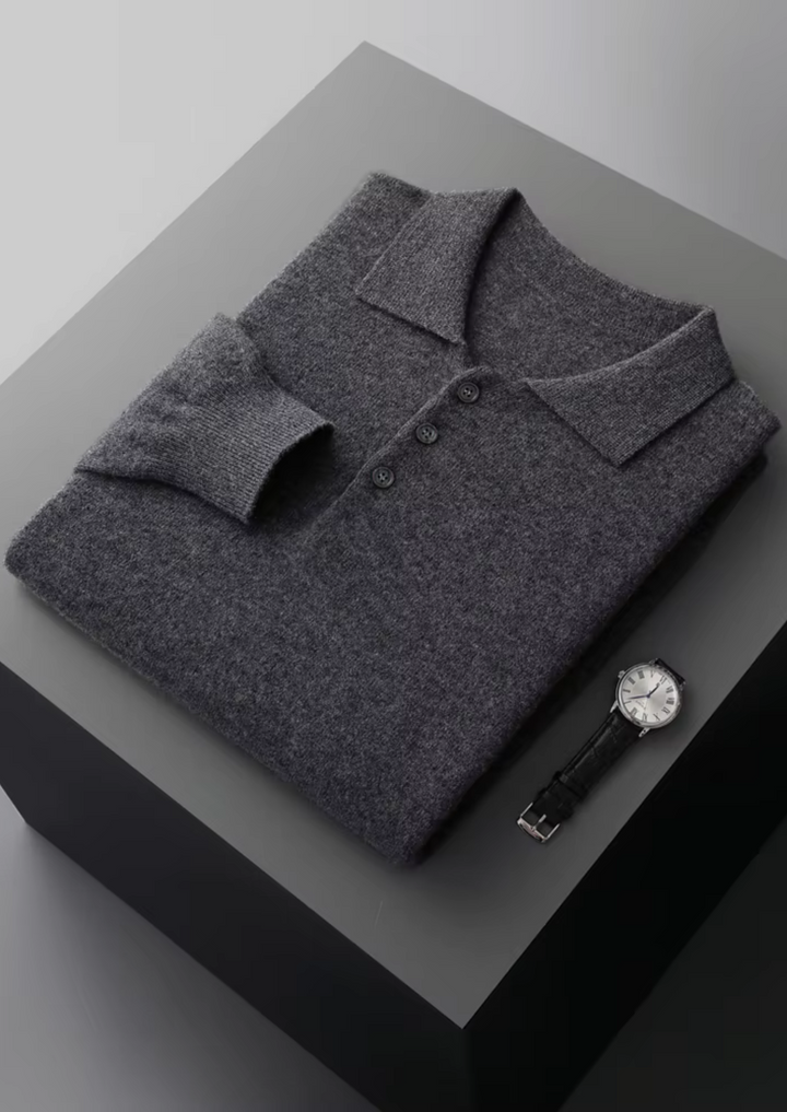 CIÉLO Merino-Polopullover