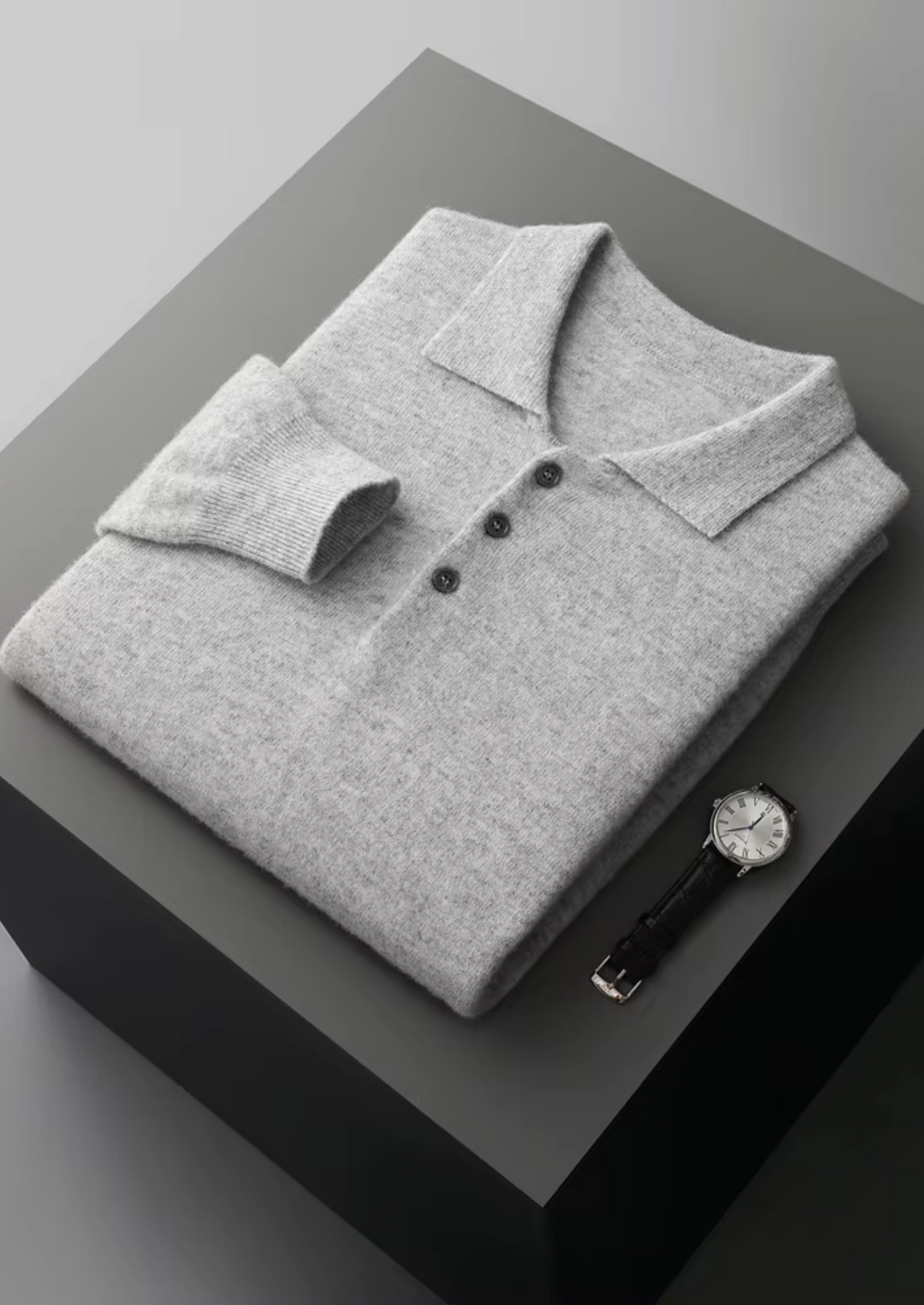 CIÉLO Merino-Polopullover