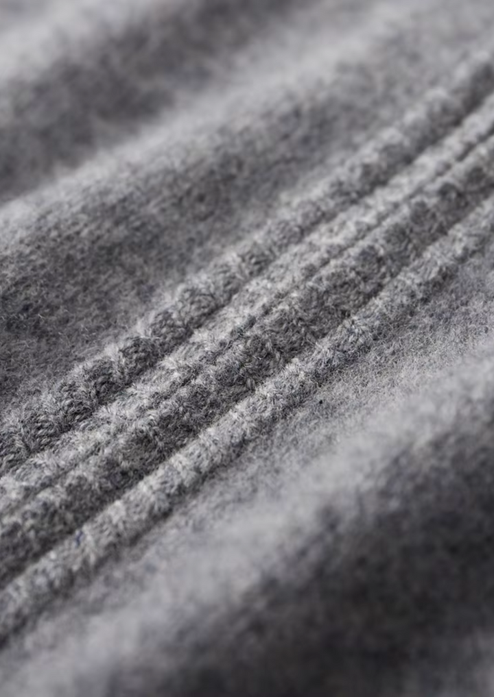 CIÉLO Merino-Strickjacke mit Reißverschluss