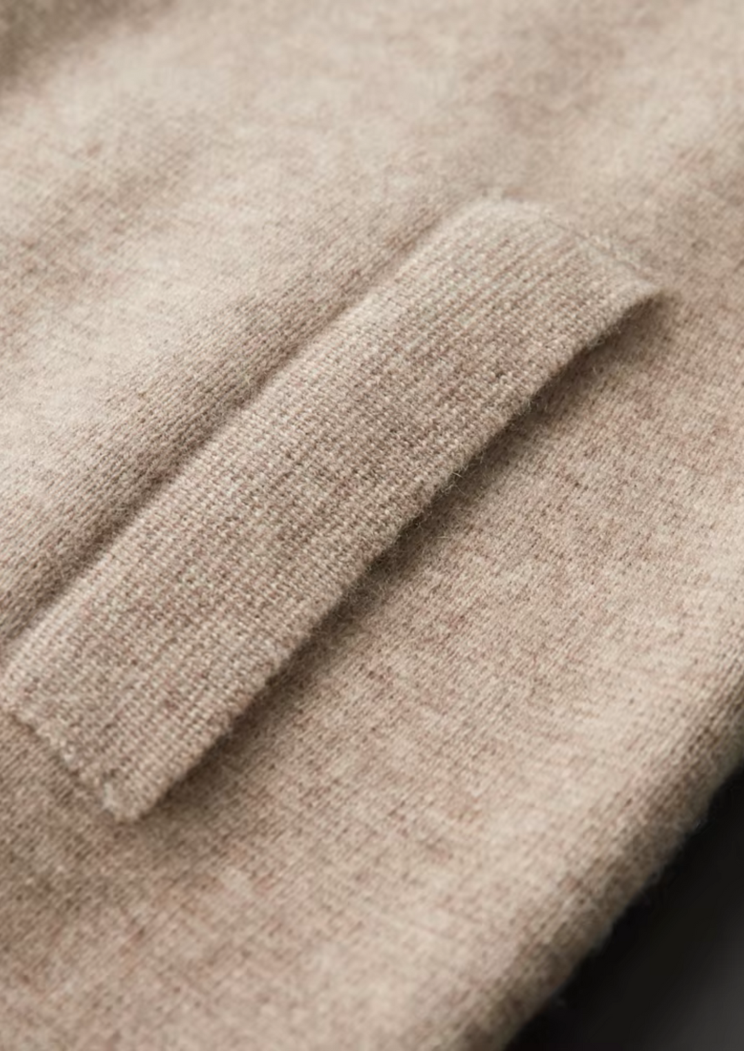 CIÉLO Merino-Polo-Strickjacke