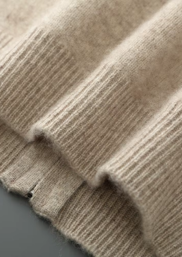 CIÉLO Merino-Strickjacke mit Reißverschluss