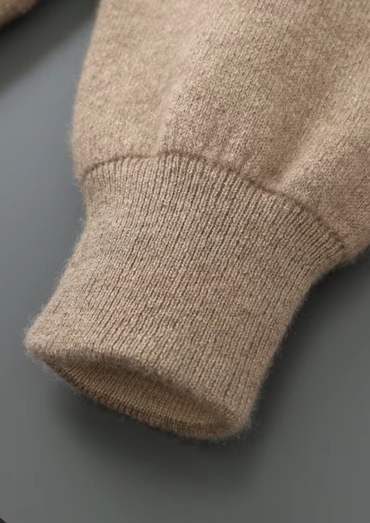 CIÉLO Merino-Strickjacke mit Reißverschluss
