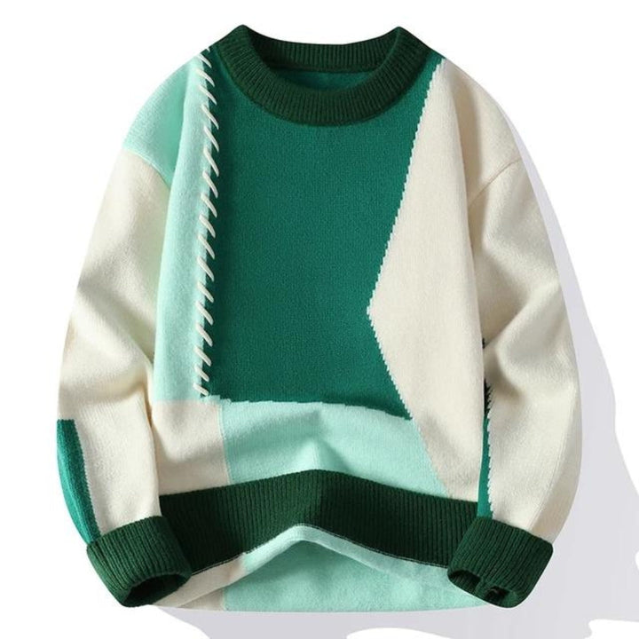 Aron™ - Patchwork-Pullover