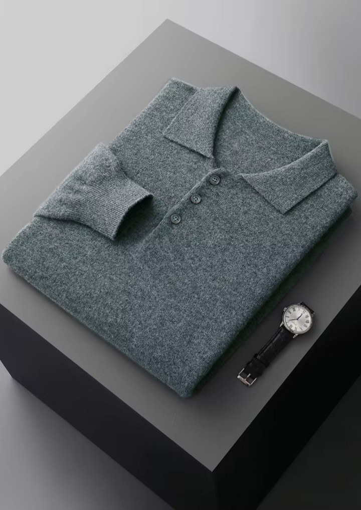 CIÉLO Merino-Polopullover