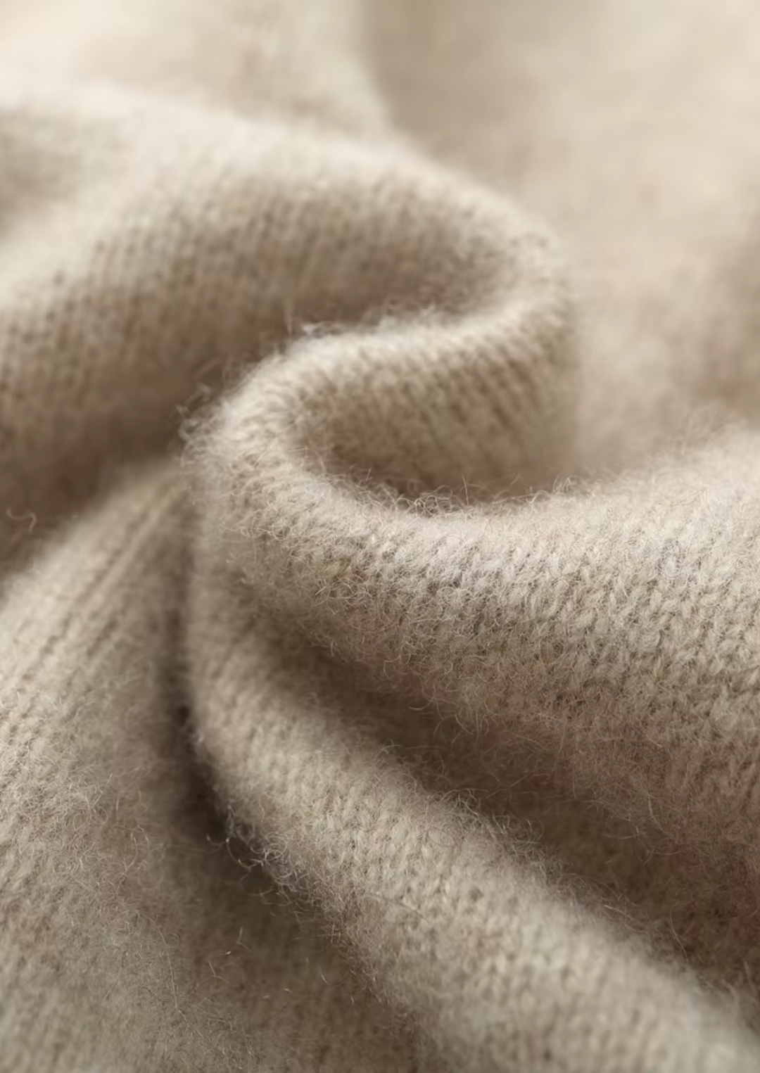 CIÉLO Merino-Strickjacke mit Reißverschluss