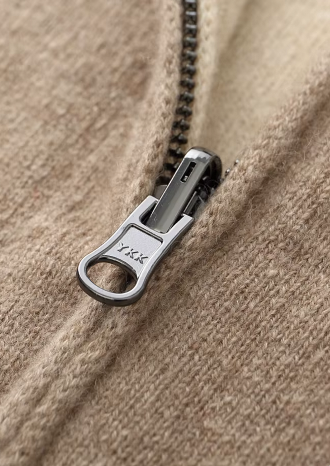 CIÉLO Merino-Strickjacke mit Reißverschluss