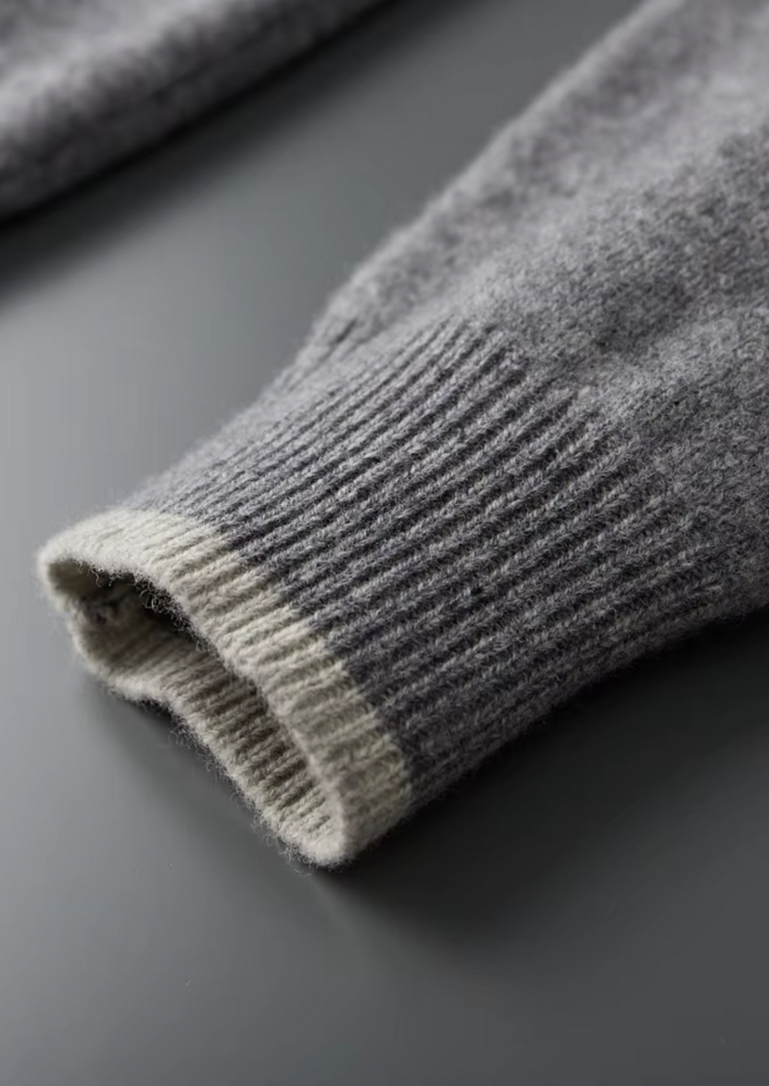 CIÉLO Merino-Strickjacke mit Reißverschluss
