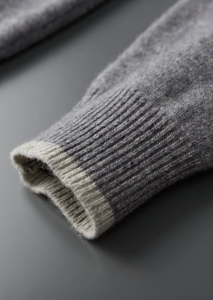 CIÉLO Merino-Strickjacke mit Reißverschluss