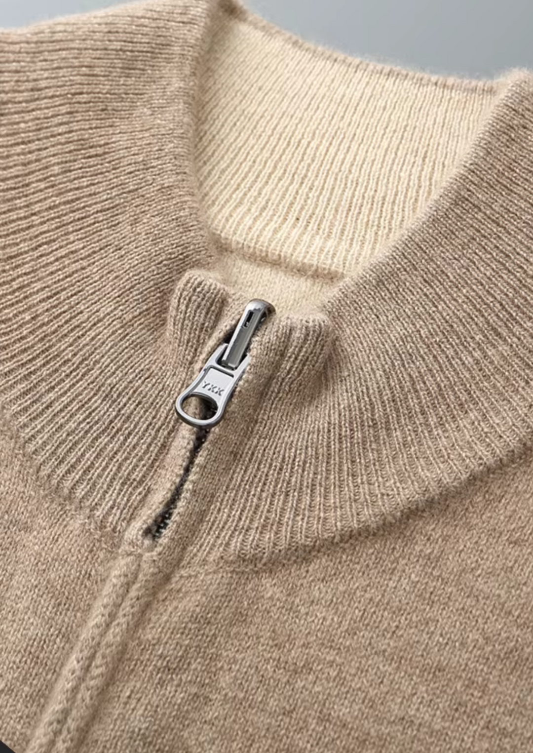 CIÉLO Merino-Strickjacke mit Reißverschluss