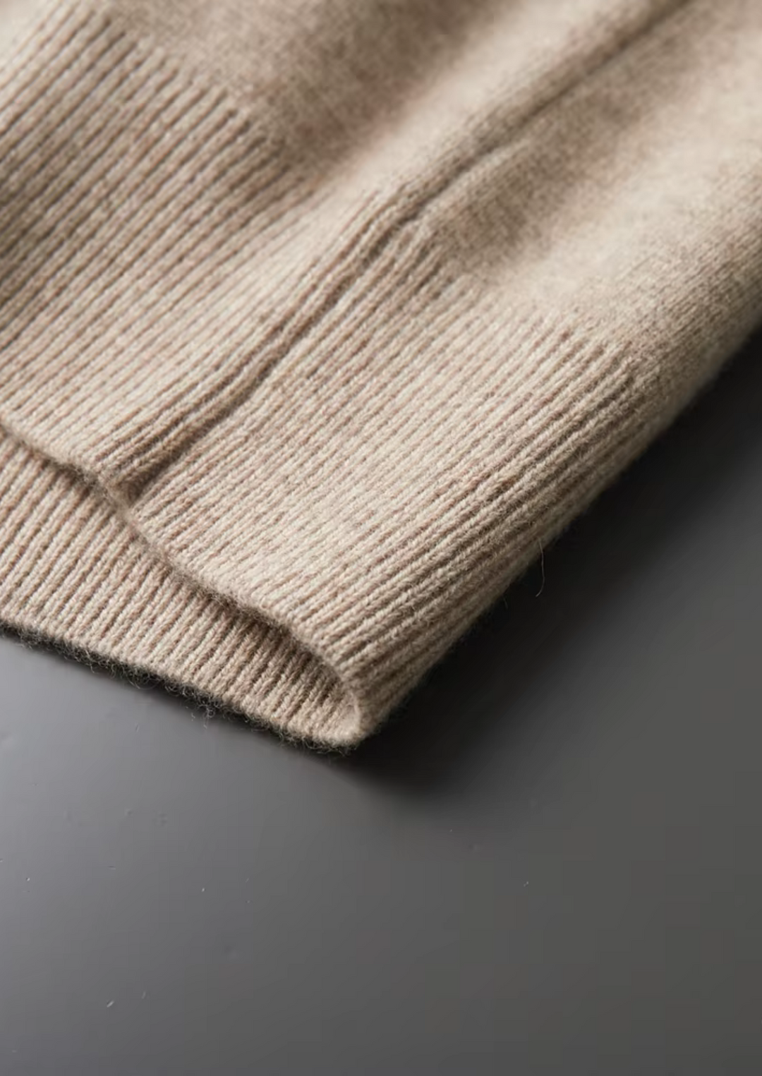 CIÉLO Merino-Polo-Strickjacke