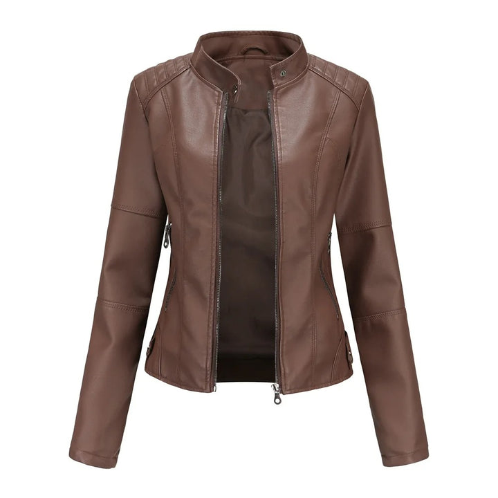 Sienna™ - Stilvolle Lederjacke