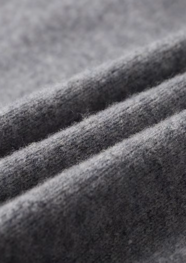 CIÉLO Merino-Strickjacke mit Reißverschluss