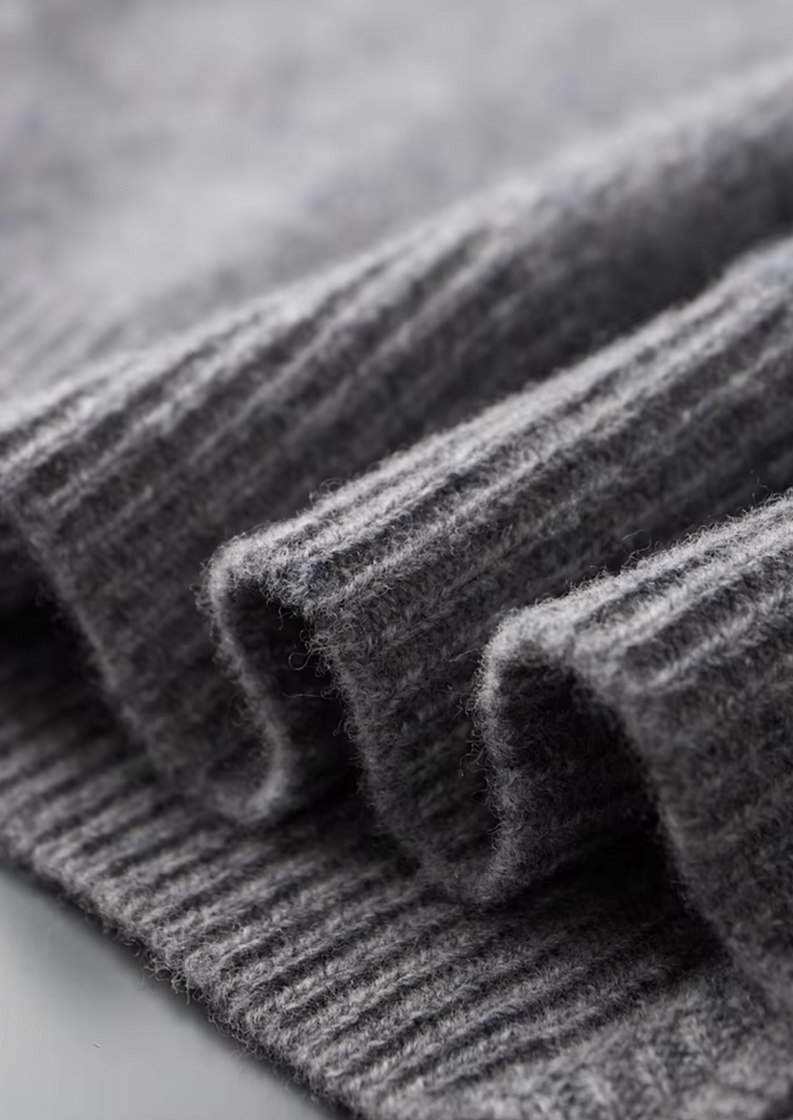 CIÉLO Merino-Strickjacke mit Reißverschluss