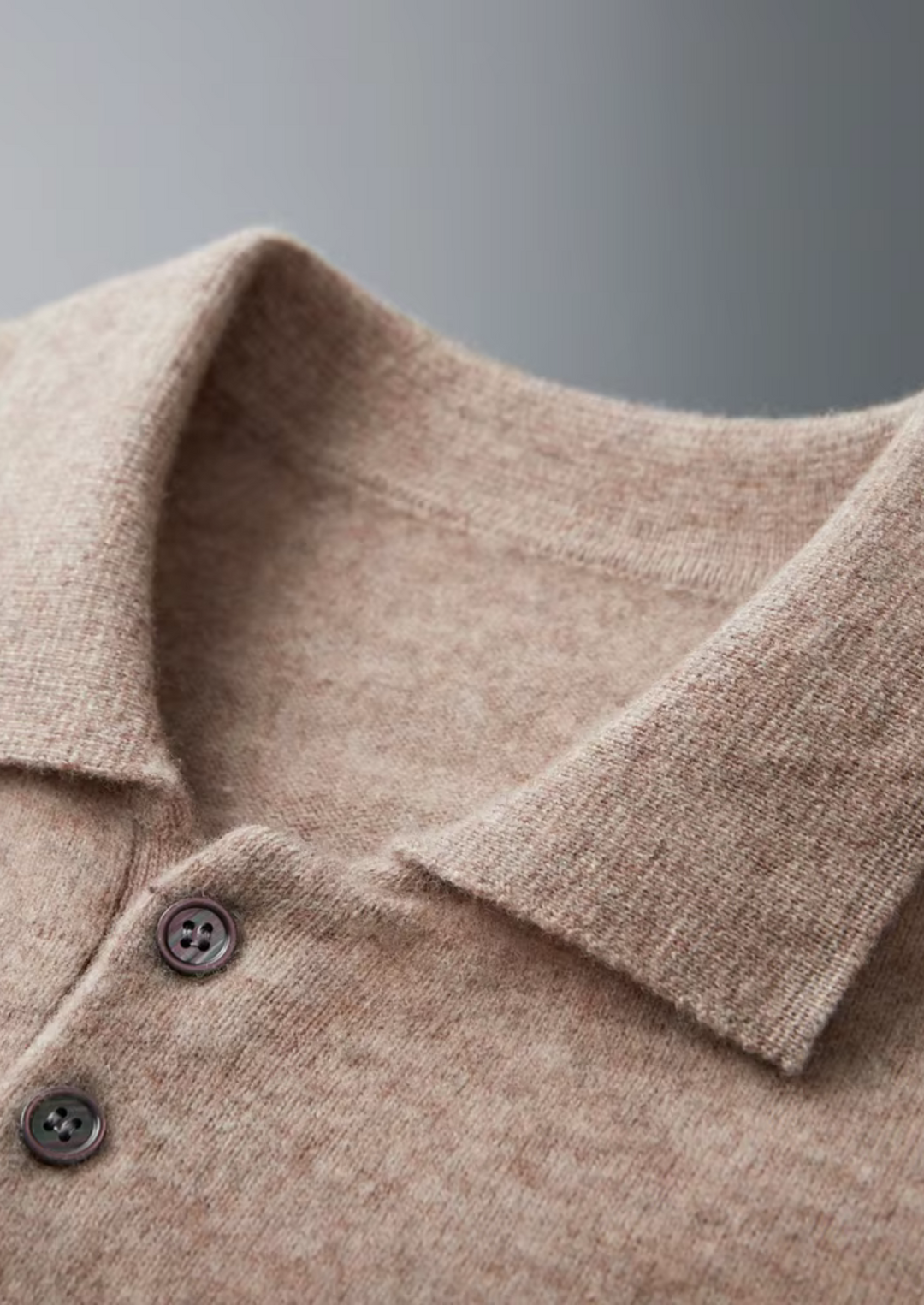 CIÉLO Merino-Polopullover