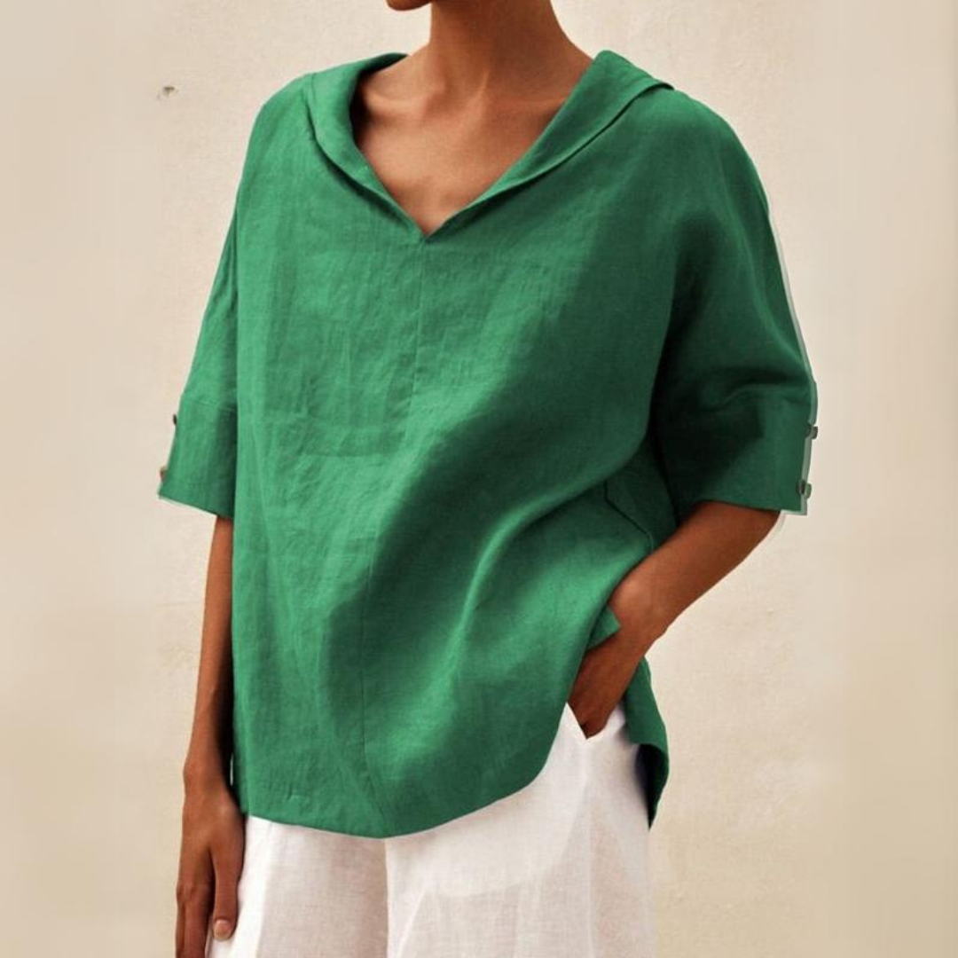 Thalia™ - Lässige Bluse mit lockerer Passform