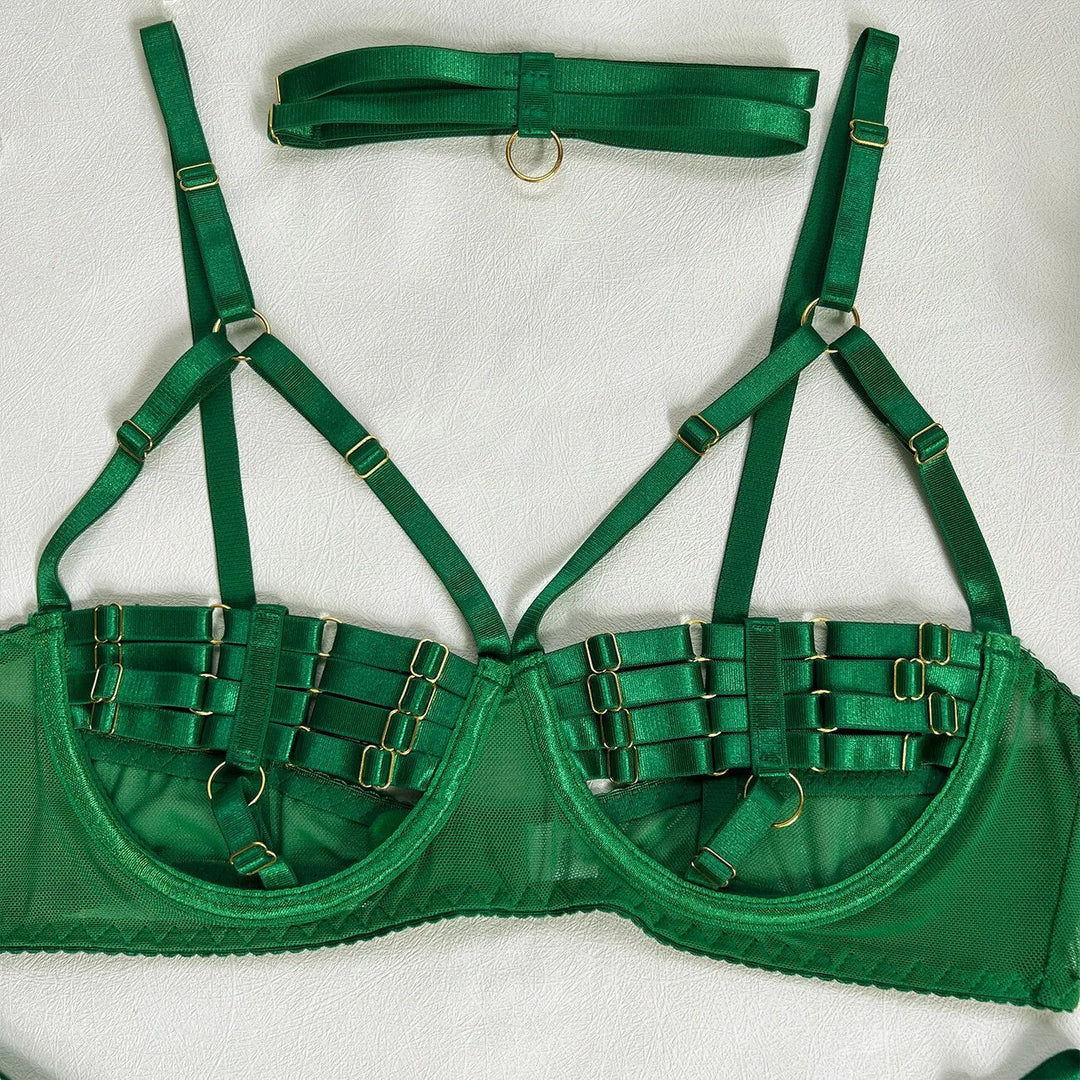 Amanda - 4-teiliges Dessous-Set