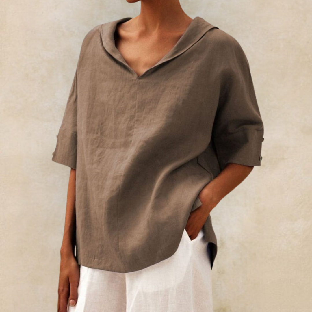 Thalia™ - Lässige Bluse mit lockerer Passform