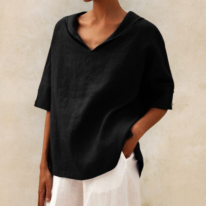 Thalia™ - Lässige Bluse mit lockerer Passform