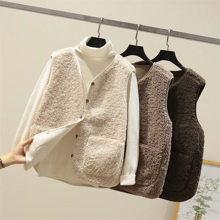 Calista™ - Thermisch warme, dicke Fleece-Westen