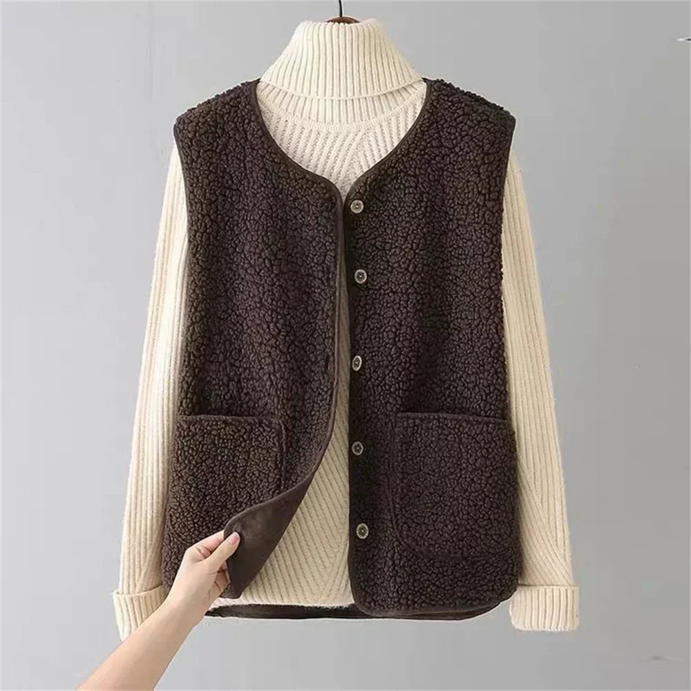 Calista™ - Thermisch warme, dicke Fleece-Westen