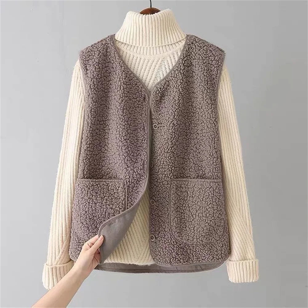 Calista™ - Thermisch warme, dicke Fleece-Westen