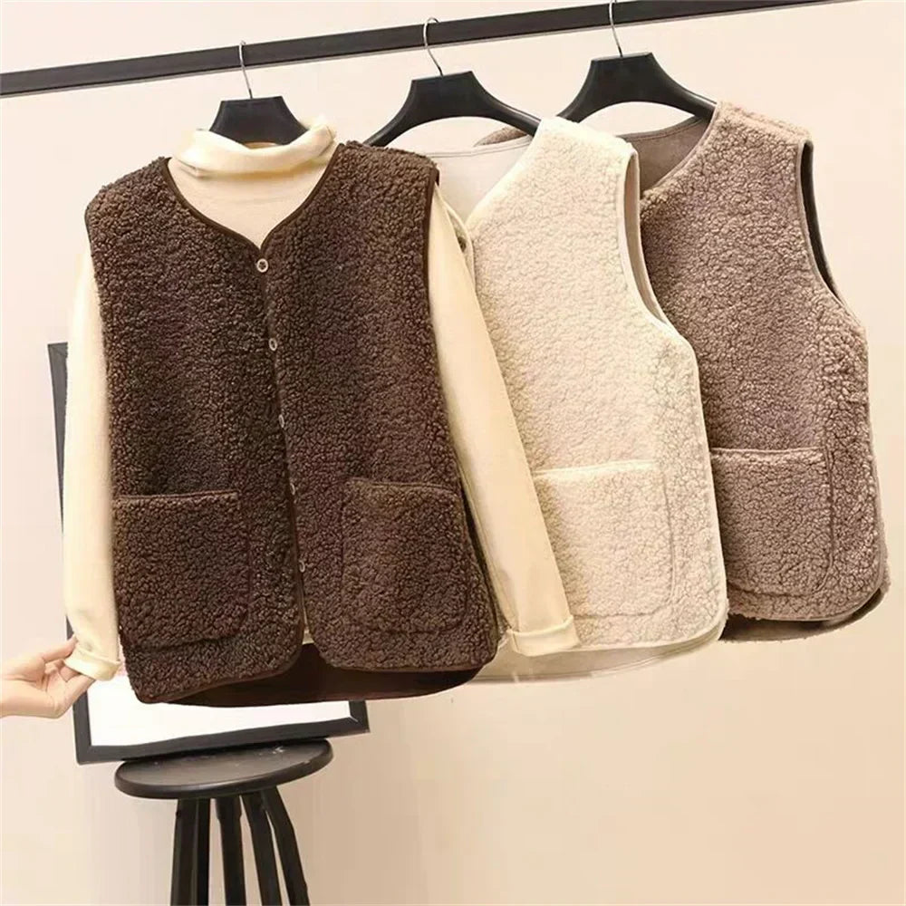 Calista™ - Thermisch warme, dicke Fleece-Westen