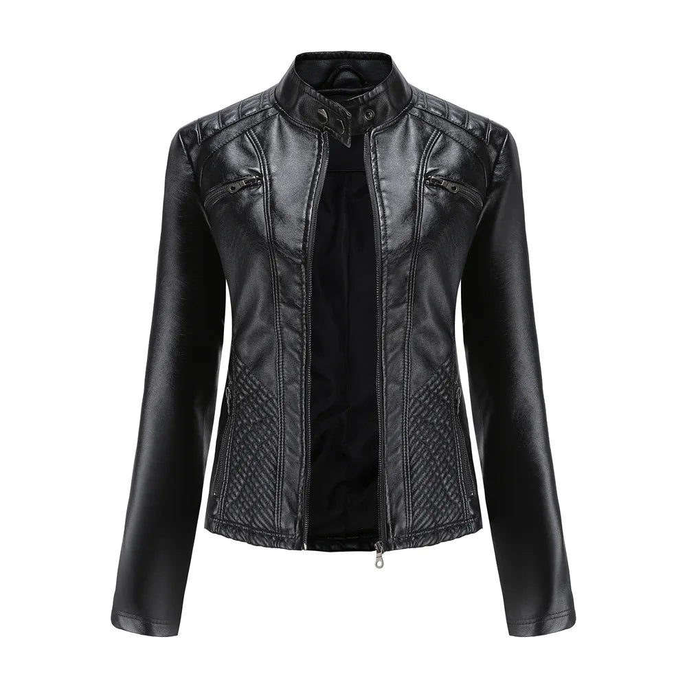 Elena™ - Stylische Und Einzigartige Lederjacke