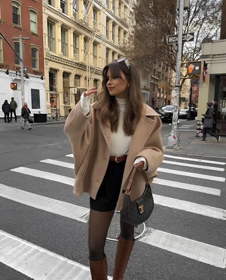 Lucia™ - Gemütliche Jacke aus Wollmischung in Übergröße
