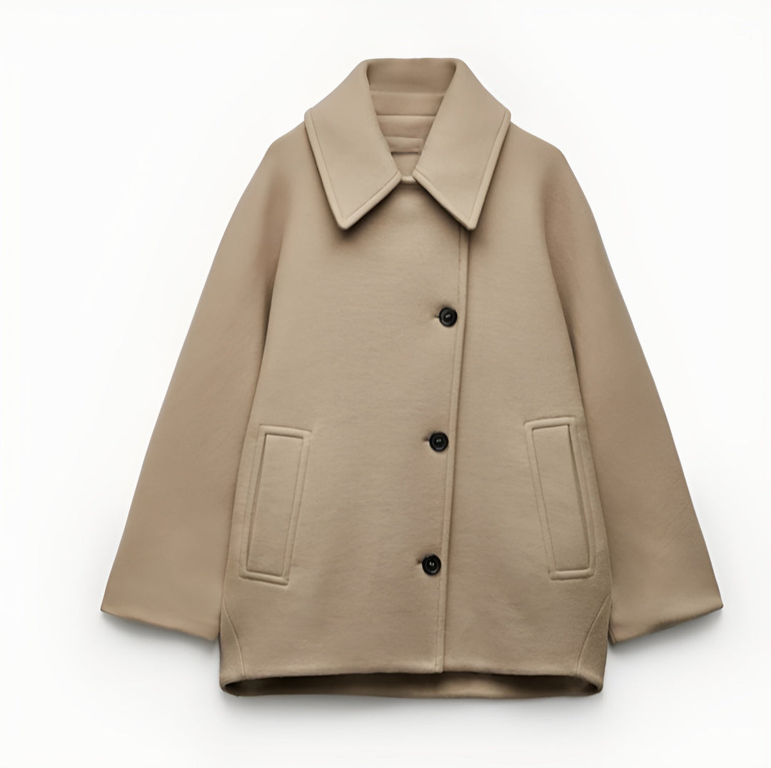Lucia™ - Gemütliche Jacke aus Wollmischung in Übergröße