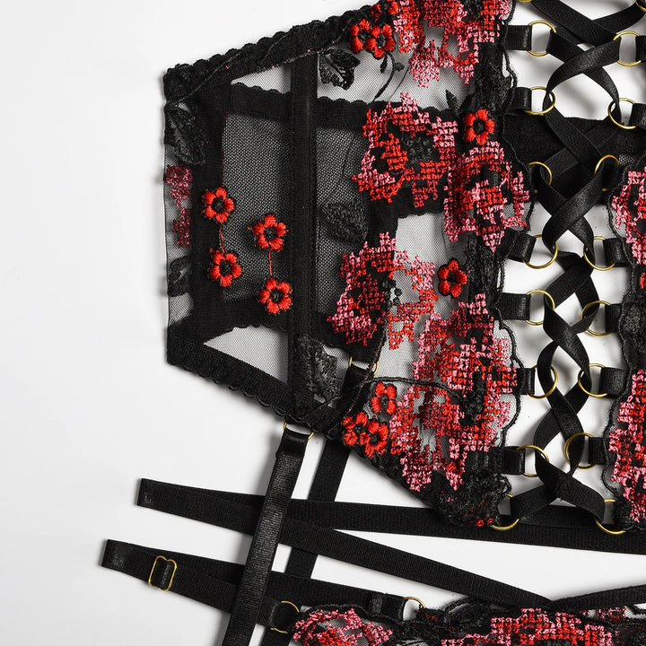 Sara - 3-teiliges Dessous Set