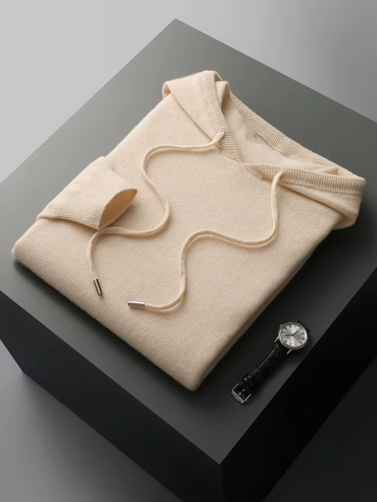CIÉLO Merino Iconic Freizeit-Kapuzenpullover