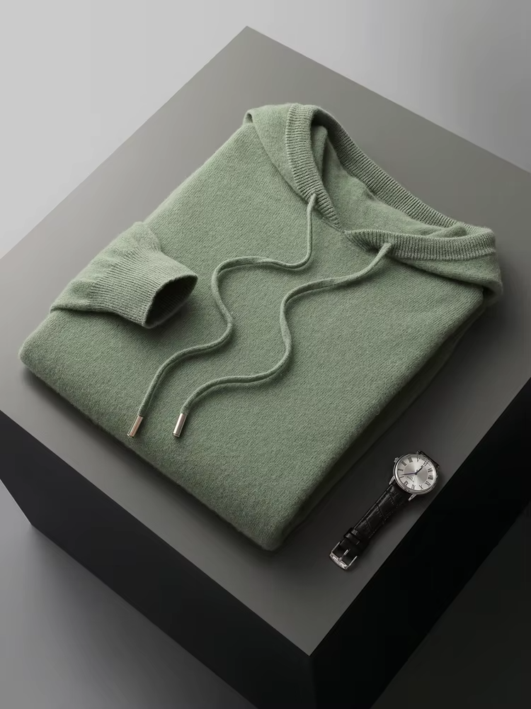 CIÉLO Merino Iconic Freizeit-Kapuzenpullover