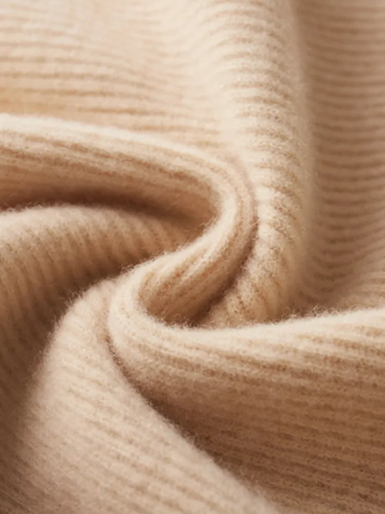 CIÉLO Merino-Strickjacke mit Reißverschluss