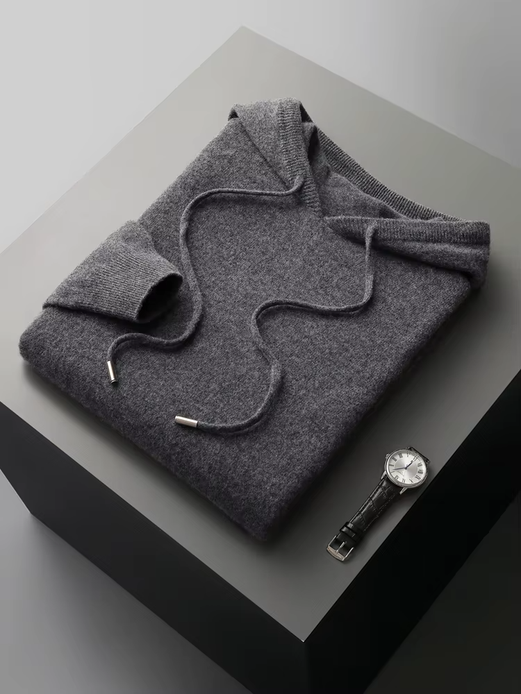 CIÉLO Merino Iconic Freizeit-Kapuzenpullover