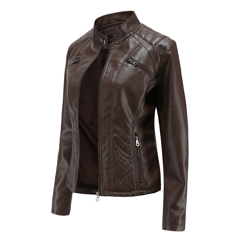 Elena™ - Stylische Und Einzigartige Lederjacke