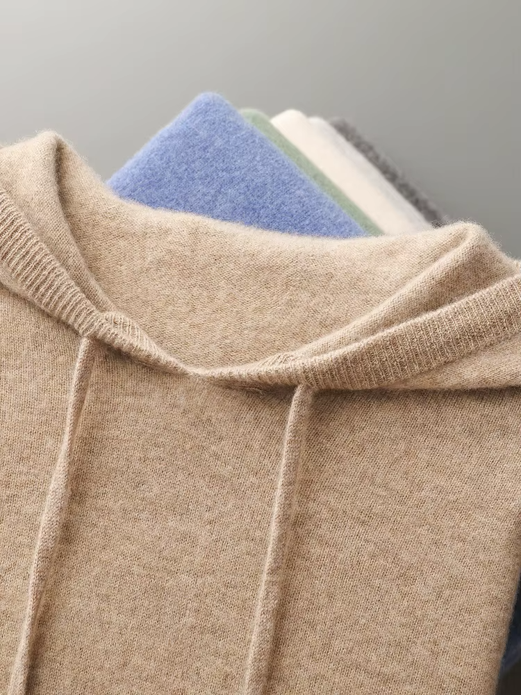 CIÉLO Merino Iconic Freizeit-Kapuzenpullover