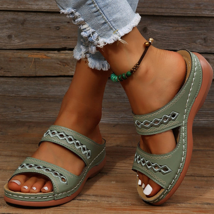 Doris™ - Orthopädische Sandalen Grün / 35