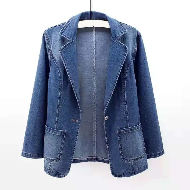Nora™ - Mode Denim Jacke M New Arrivals