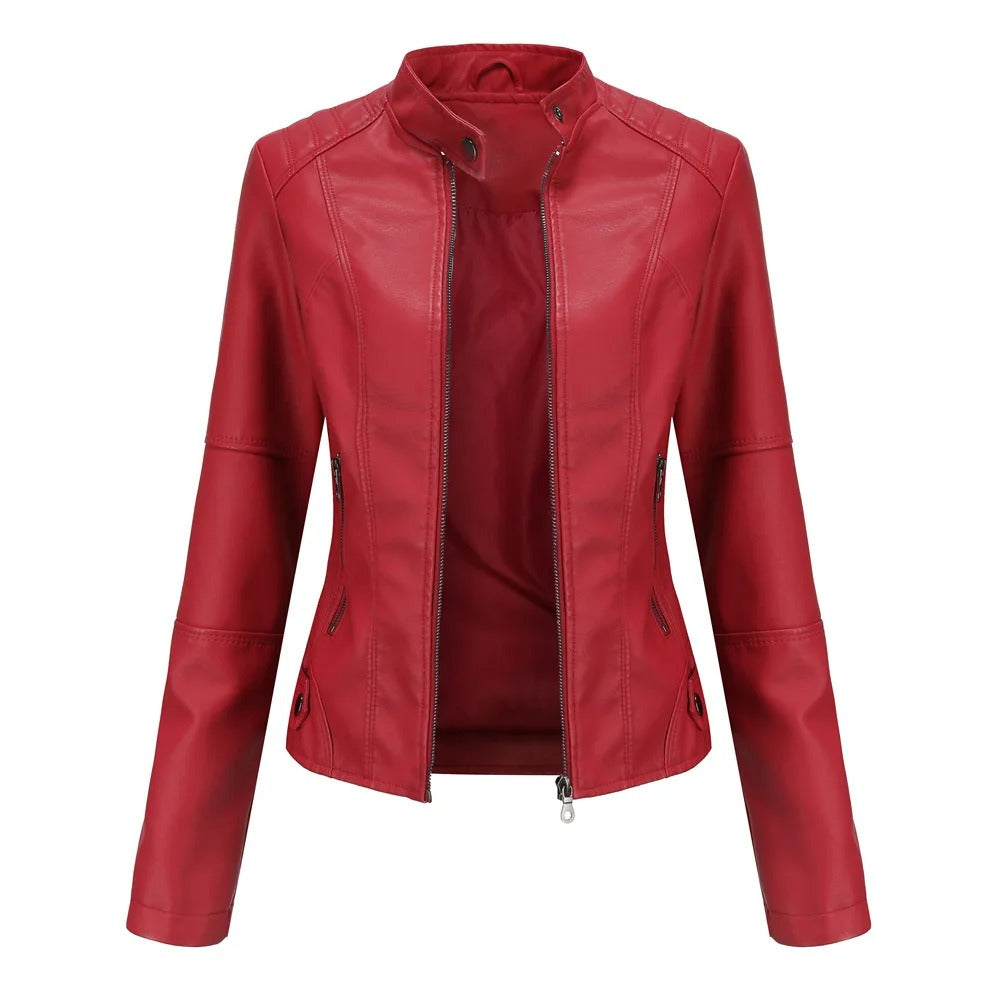 Sienna™ - Stilvolle Lederjacke