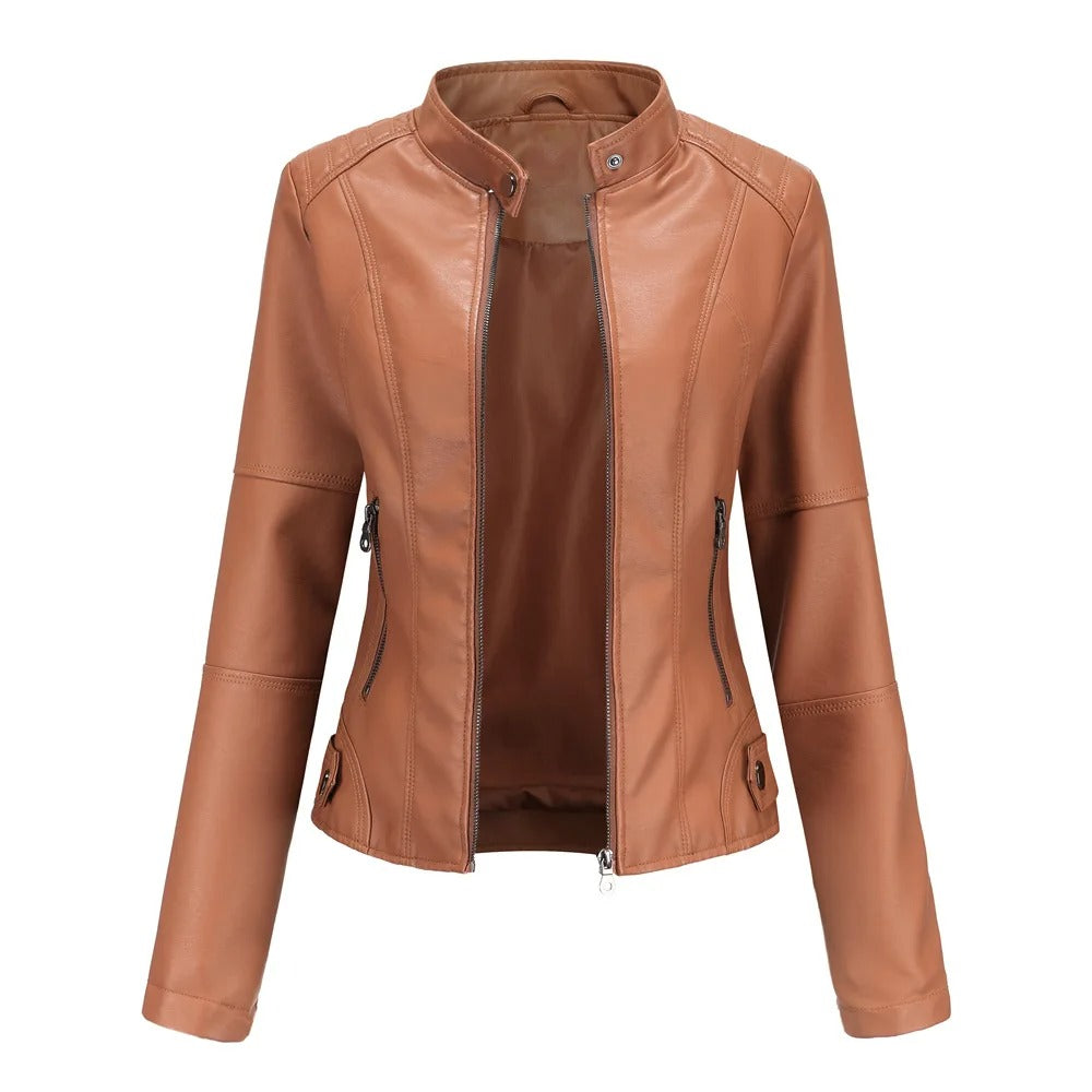 Sienna™ - Stilvolle Lederjacke