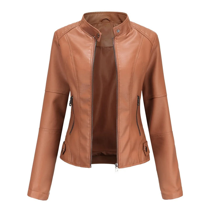 Sienna™ - Stilvolle Lederjacke