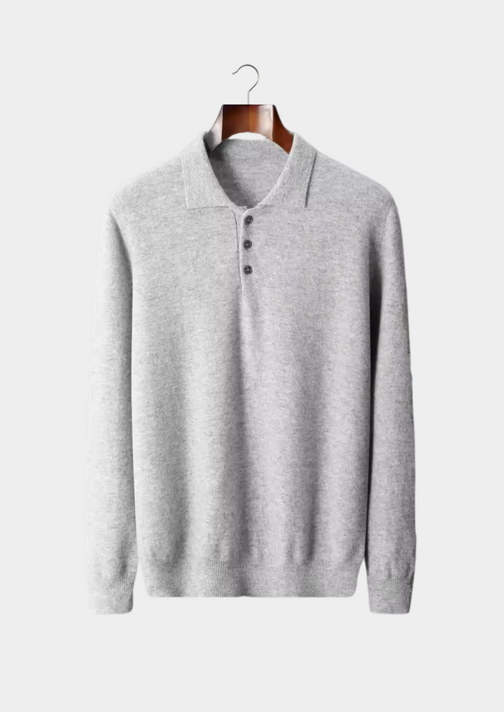 CIÉLO Merino-Polopullover