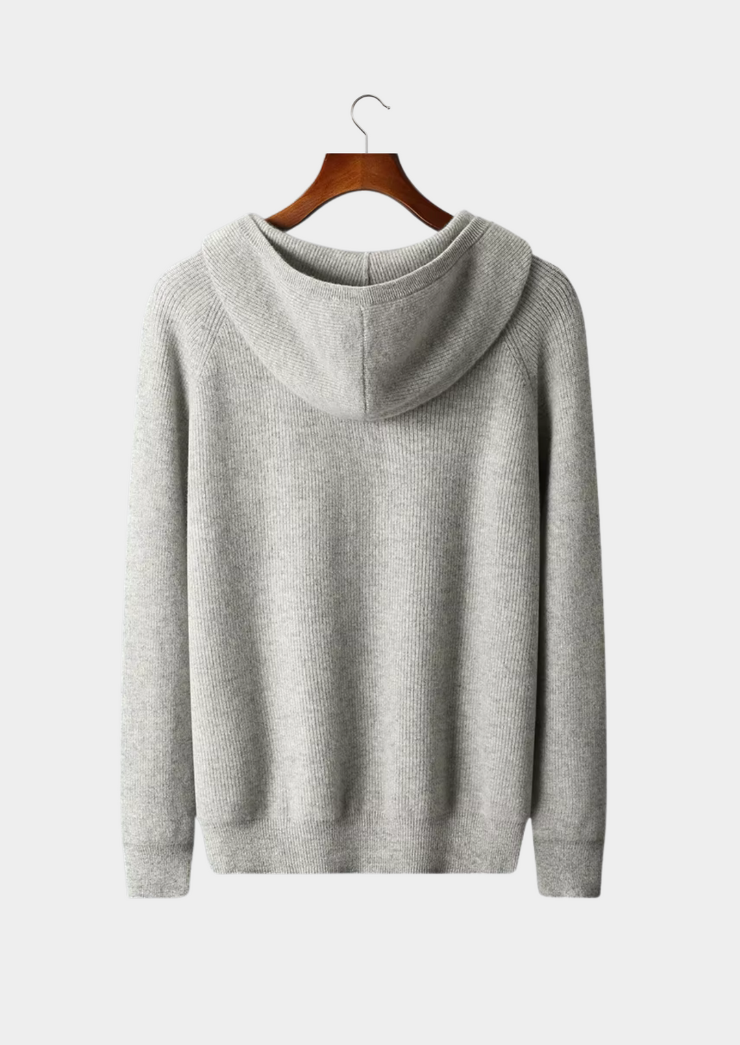 CIÉLO Merino Luxe Pullover mit geripptem Reißverschluss