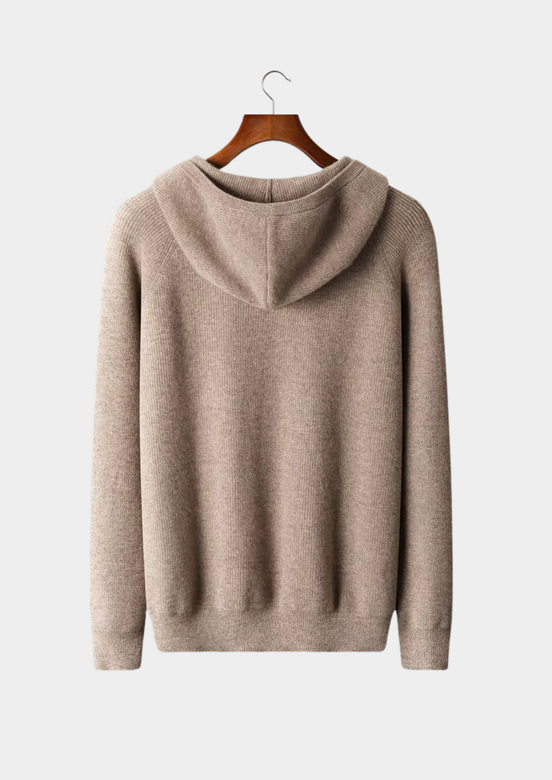 CIÉLO Merino Luxe Pullover mit geripptem Reißverschluss
