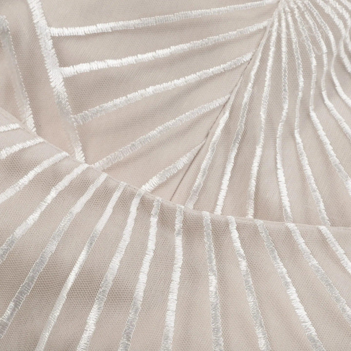 Cecilia™ - Elegante Besticktes Midikleid